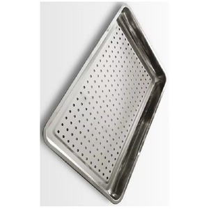 Plateau d'instruments chirurgicaux perforé de haute qualité en acier inoxydable, manuel, réutilisable et stérile, par Mahfooz |   Porte-aiguille - Product Image 4