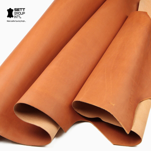 Cuir pleine fleur OEM 100% naturel 0,9-1,5 MM en cuir de vachette véritable pour la fabrication de chaussures, épais, brut, à motifs, pleine croûte, tanné au chrome, du Bangladesh - Product Image 2