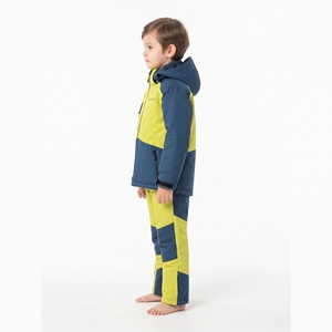 Traje de Nieve para Niños, Impermeable, Cortavientos, Cálido y Transpirable, con Capucha de Orejas de Conejo, Traje de Snowboard de Poliéster con Cierre - Product Image 2