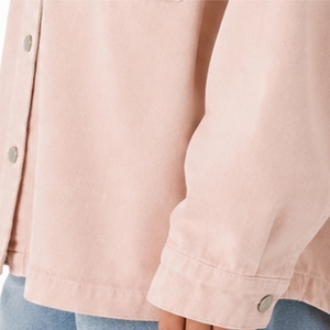 Women Oversized Denim Shirt Premium Soft Stylish Comfortable Durable Relaxed Oversized Fashion Fit Wear For Women Denim Shirt - Product Image 6