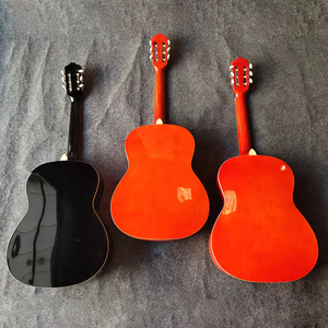 <span class=keywords><strong>Guitarra</strong></span> clásica de madera natural al por mayor de China de 39 pulgadas de tamaño completo, gran práctica de madera, cuerdas de nailon, <span class=keywords><strong>guitarra</strong></span> clásica - Product Image 4