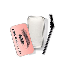 Savon Gel <span class=keywords><strong>Fixateur</strong></span> pour Sourcils <span class=keywords><strong>Transparent</strong></span> Naturel Imperméable Longue Durée avec Brosse Maquillage pour Femmes - Product Image 2