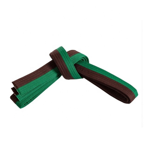 Premium Quality Custom Double Color Karate Taekwondo Training <b>Belt</b> with Durable Double Wrap Design for men OEM - Product Image 3