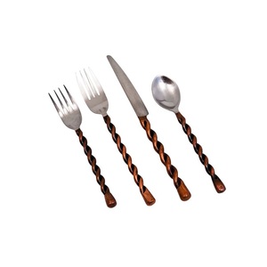 Juego de cubiertos compacto de viaje, utensilios portátiles de acero inoxidable, cubiertos duraderos para comedor al aire libre y camping. - Product Image 3