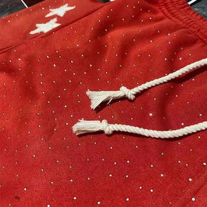 Fabricante de Ropa, Sudadera con Capucha y Cremallera Estilo Retro Desgastado, Estampado STG, Apliques Bordados, Conjuntos Deportivos Desgastados para Hombre - Product Image 6