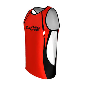 Fabricante OEM de Camisetas de Baloncesto, Camiseta Deportiva sin Mangas, Transpirable, de Color Sólido - Product Image 1