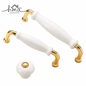 Brass Modern Appliance Handle <b>Kitchen</b> Pull Durable Shake Knob for Dresser Drawer Bedroom Furniture <b>Hardware</b> - Product Image 4