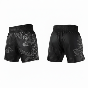 Shorts de compression haute résistance, design personnalisé, pour entraînement MMA, course à pied, séchage rapide, respirants, en polyester et élasthanne. - Product Image 5