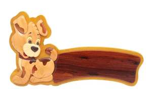 Wholesale Personalized Wooden <b>Name</b> Sign <b>Plate</b> for Baby Room Decor <b>Door</b> Hanging Plaques Intarsia Woodcraft from Vietnam No Letter - Product Image 3
