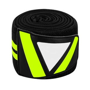Bandes de genou réglables pour la musculation, nouvelle arrivée, entraînement en salle de sport, bandes élastiques personnalisées, protection du genou en silicone respirante, OEM - Product Image 5