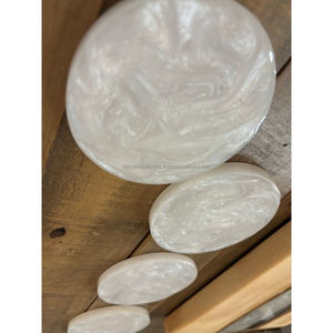 Posavasos de resina de lujo con soporte, posavasos de resina seguros para alimentos para beber, servir, decoración del hogar, India - Product Image 2