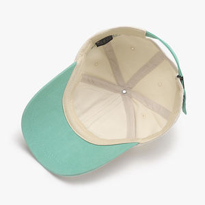 Gorra de Béisbol Unisex de Moda, 6 Paneles, 100% Algodón, Bordado Personalizado, Gorra de Béisbol Personalizada de Fábrica OEM - Product Image 2