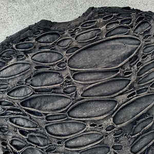 เสื้อยืดคอตตอน 100% ซักแล้ว น้ำหนัก 230 กรัม ทรงโอเวอร์ไซส์ สำหรับผู้ชาย คุณภาพสูง สกรีนลายกราฟิกแบบวินเทจ ล้างสีแบบแอซิดวอช ขายส่ง - Product Image 2