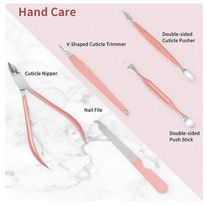 Kit Profesional de Manicura y Pedicura, Cortaúñas de Acero Inoxidable, Herramientas de Alta Calidad Personalizables, Set de Cuidado Personal para Mujer, Ideal para Viajes - Product Image 3