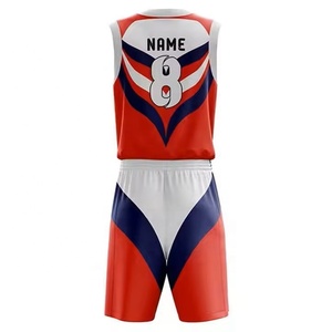 Camisetas de uniforme de baloncesto sublimadas, uniformes de árbitro de baloncesto con logotipo personalizado, uniforme de equipo de secado rápido de poliéster, los mejores deportes - Product Image 1
