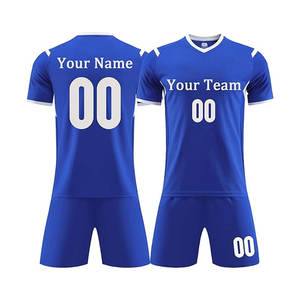 Camiseta de Fútbol Estampada de Manga Corta para Unisex, Uniforme de Entrenamiento Deportivo para Adultos, con Color Personalizado, Secado Rápido, Antibacteriana - Product Image 1