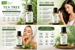 Aceite Esencial de Árbol de Té de Grado Terapéutico 100% Puro Destilado al Vapor, Aceite de Grado Cosmético Disponible a Precio de Mayoreo - Product Image 5