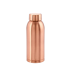 Bouteille d'eau en cuivre pur de qualité supérieure, anti-fuite, pour stockage ayurvédique et boissons |   Bouteille de santé réutilisable et écologique pour un usage quotidien - Product Image 2