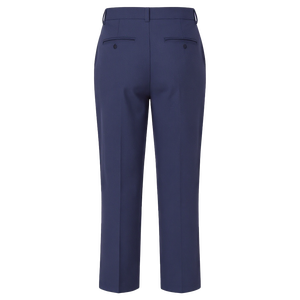 Pantalones Formales de Corte Recto para Mujer, Cintura Media, Cierre de Cremallera Impermeable, Ecológicos, para Oficina, Estilo Casual de Negocios - Product Image 1