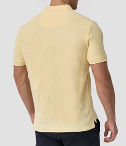 Wholesale Men Polo Shirt <b>Classic</b> White Color Customized Design Promotional Quality Cotton Breathable Plus Size Men's Polo Shirt - Product Image 4