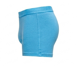 Boxers pour homme bleu clair en tricot de spandex, confortables, lavables en machine, coupe classique - Product Image 5