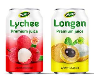 Jus de fruits pur à la saveur de pastèque, best-seller, 320 ml, boissons gazeuses, OEM ODM personnalisable, fabricant vietnamien - Product Image 1