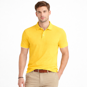 Chemise pour homme de haute qualité en coton classique premium, tissu doux sur le devant, respirant, séchage rapide, élégante, décontractée, confortable - Product Image 3