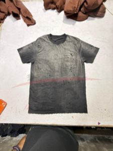 Camiseta Casual de Última Moda con Lavado Ácido para Hombre, Talla Grande, Algodón, Múltiples Colores, Estilo Vintage, Camisetas con Lavado Ácido de la Mejor Calidad - Product Image 5