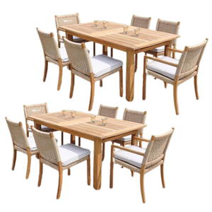 Factory Direct New Product Wooden <b>Restaurant</b> Set Dining <b>Furniture</b> Dining Set With Many Chairs For SALE - Product Image 2