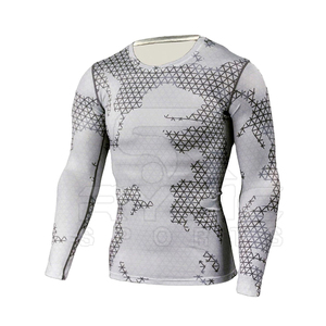 Superior Comfort <b>Athletic</b> Sublimation Rash Guard Personalized Printing Fade Resistant Fabric OEM Factory - Product Image 6