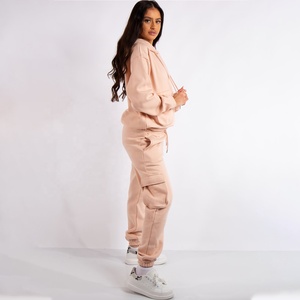 Conjunto de dos piezas de longitud completa, nuevo y en oferta, ropa de entrenamiento para mujer, conjunto deportivo para correr, chándales personalizables para mujer - Product Image 5