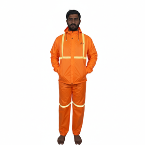 Ensemble coupe-vent d'hiver à capuche grande taille, nouvelle arrivée, haute qualité, polyester/nylon, léger et respirant - Product Image 4