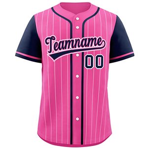 <b>Bulk</b> Sports Apparel <b>Baseball</b> <b>Jersey</b> Ventilated Polyester Contemporary Team Graphic Personalized Chest Artwork Heat Press Print - Product Image 4