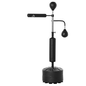 Sacco da Boxe Autoportante Resistente da 180 cm con Supporto, Set da Boxe Nero Sportivo da 230 cm (90,5 pollici) H, 89,5 cm (34,75 pollici) L x 50 cm (19,75 pollici) L in Pelle PU - Product Image 1