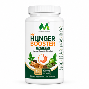 MY HERBALS MY HUNGER BOOSTER Tabletas de Extracto, Estimulante del Apetito Natural, Favorece una Digestión Saludable y una Mejor Absorción de Nutrientes - Product Image 1