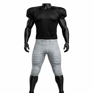 Custom American Football Practice Uniform Wholesale Mesh Jersey Padded Pants Training Sports Wear OEM Bulk - Product Image 1