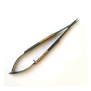 สินค้ามาใหม่ ที่จับเข็ม Castroviejo ขนาด 18 ซม. กรรไกรเคลือบสีดำ อุปกรณ์ผ่าตัด Wenquar ราคาถูก - Product Image 1