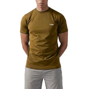 T-shirt Homme Personnalisé en Gros, Manches Courtes, Tricoté 100% Coton, Respirant, Écologique, Séchage Rapide, Coupe Ample, Col Rond - Product Image 4