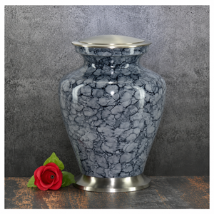 Urnes Internationales Falah : Urne funéraire Trieste rose vintage au design unique, abordable, pour cendres, fabriquée par le meilleur fabricant d'urnes. - Product Image 6