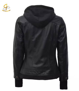Chaqueta con Capucha Tejida para Mujer, Estilo Urbano Moderno, Impermeable, de Secado Rápido, para Otoño e Invierno, Colección Grace - Product Image 2
