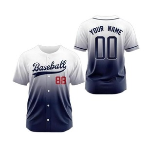Maillot de baseball marron respirant de qualité supérieure, streetwear personnalisé, sublimation sur le devant, coupe oversize, taille courte, grande taille, unisexe, 100 % polyester - Product Image 5