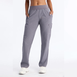 Custom Women Beauty Nurse Hospital <b>Doctor</b> Scrub Suits Tops Jogger Pants Medical Scrubs Uniforms <b>Sets</b> Custom Logo Canvas - Product Image 2