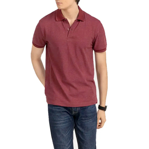 Polo slim fit, style moderne, tissu extensible, tendance, tissu doux, manches courtes. - Product Image 3