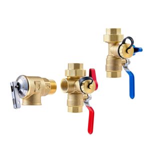 Kit Valvole di Servizio per Scaldabagno Senza Serbatoio da 3/4 Pollici, 2 Pezzi, Valvole di Isolamento NPT 3/4\" PEX-B ad Alta Pressione - Product Image 6