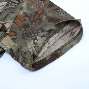 T-shirt de chasse d'hiver respirant et solide, personnalisable avec logo, en polyester/nylon – Meilleures ventes - Product Image 5