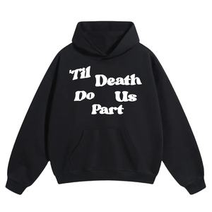 Tendance hommes couleur personnalisée pull à capuche casual manches longues et épaule tombante coton tissu et poches latérales capuche pour hommes - Product Image 5