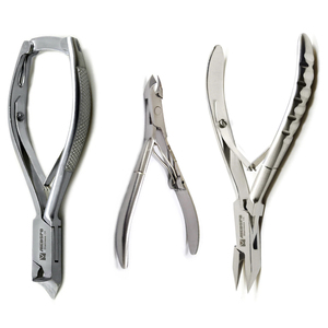 Set of 3 Chiropody Heavy Duty Thick Nails Clippers Ingrown <b>Toe</b> Nail Nipper Cutters - Product Image 1