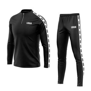 Premium Quality Drawstring Pullover Winter Tracksuit for Men Hot Selling Fashionable Regular Fit Cotton Training Wear - Product Image 6
