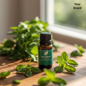 ODM OEM Aceite Esencial de Menta Pura 100% Natural Orgánico Prensado en Frío Mentha Spicata Certificado ISO9001 Hidratante para Todo Tipo de Piel - Product Image 1