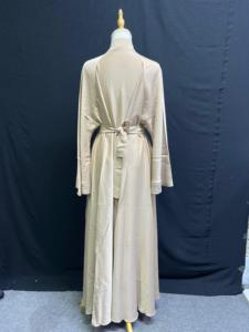 2026 New Dubai style abaya Traditional Islamic Women's Saudi Arabian Abaya Spring Polyester Breathable Ankle Length Muslim - Product Image 5